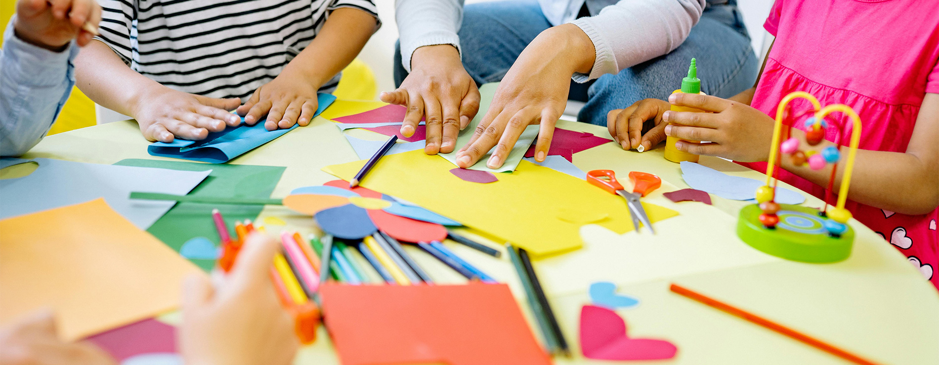 Niños en clase