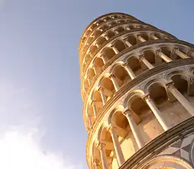 Torre de Pisa en Italia