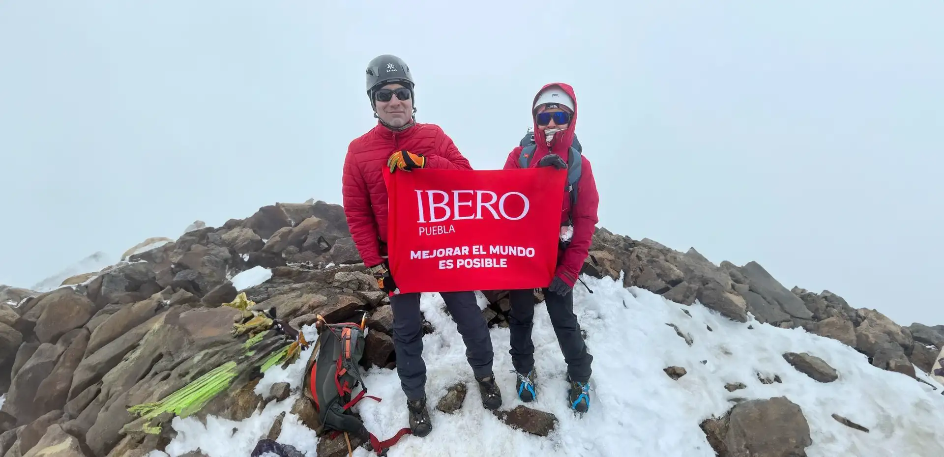 Grupo montañismo IBERO Puebla