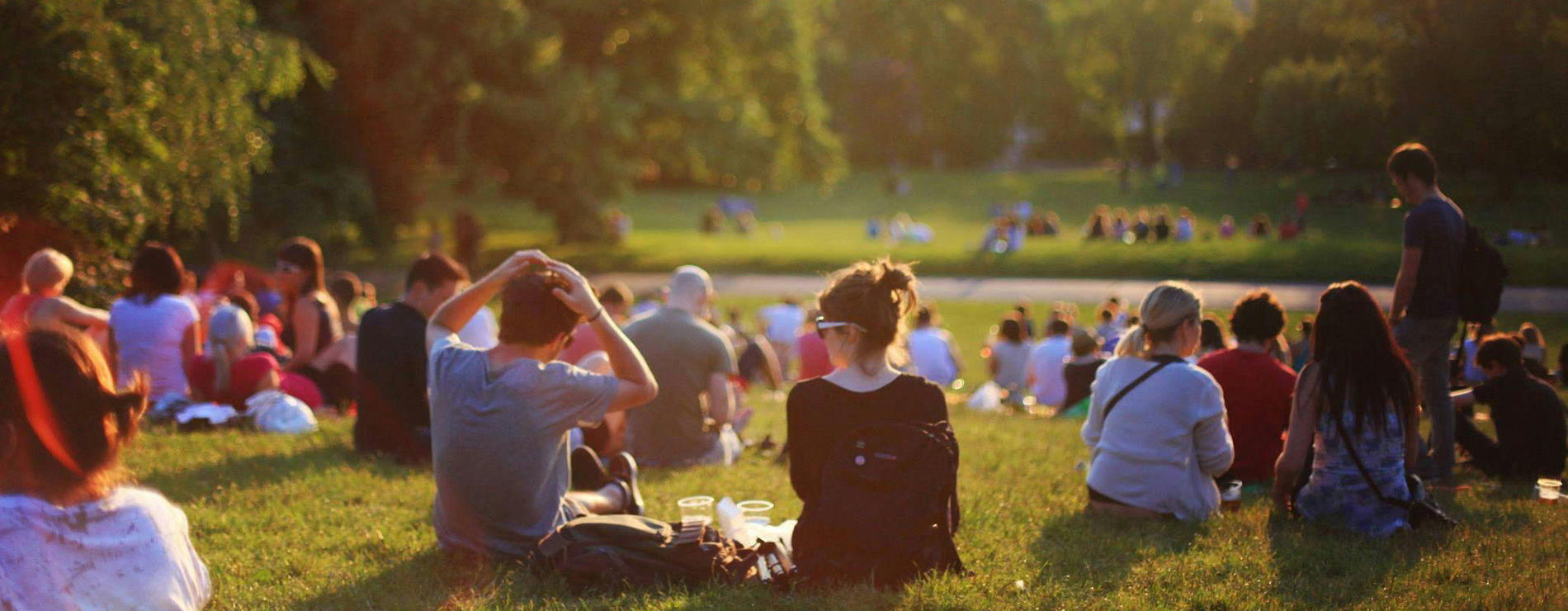 Personas en un parque