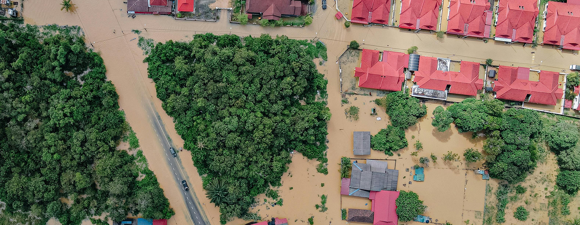 Pueblo inundado