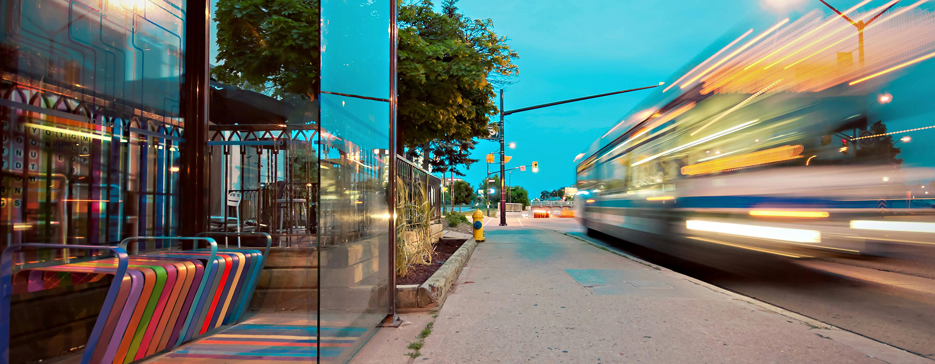 Autobus en barrido